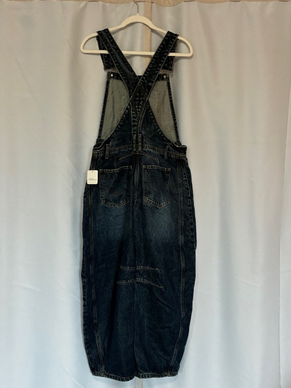 Free People We The Free Good Luck Barrel Overalls - Picture 2 of 2